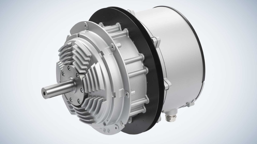 Arctic brushless fan motor detail