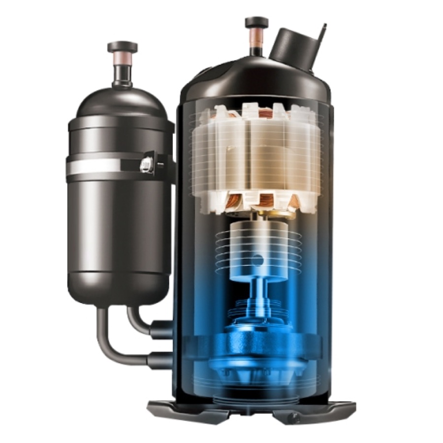 Arctic DC inverter compressor detail