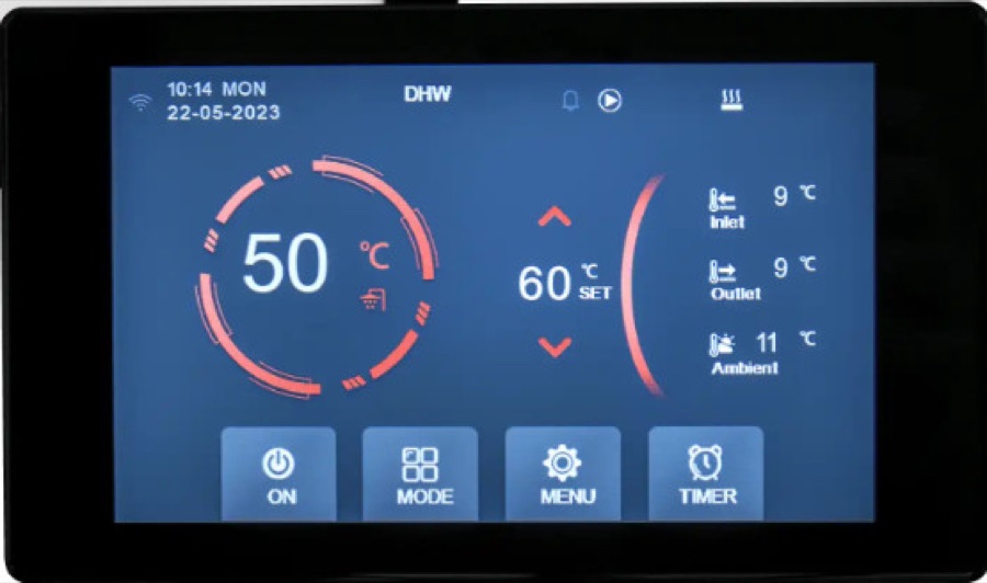 Arctic touch-screen controller detail